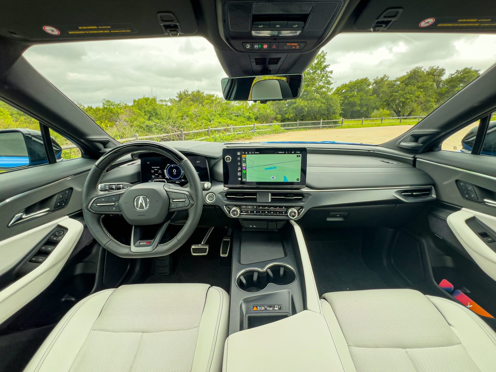 Acura ZDX 2024 — главное фото модели, интерьер, передняя панель, рынок Global / EV Query only