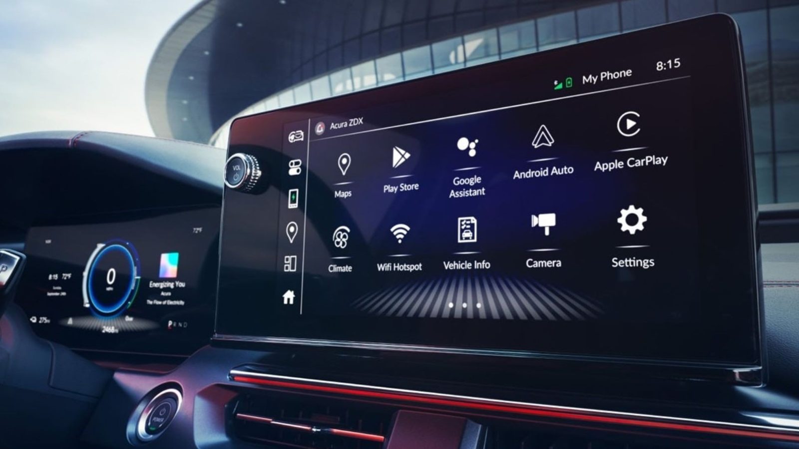 Acura ZDX 2024 — интерьер, detail, рынок Global / EV Query only