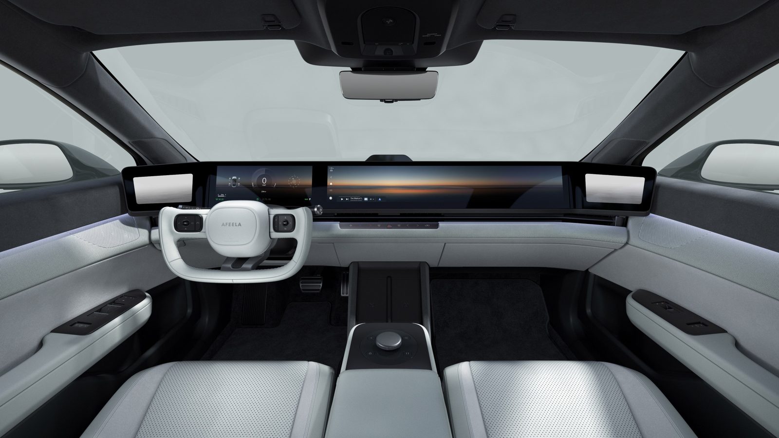 Afeela 1 2026 — интерьер, detail, рынок Global / EV Query only