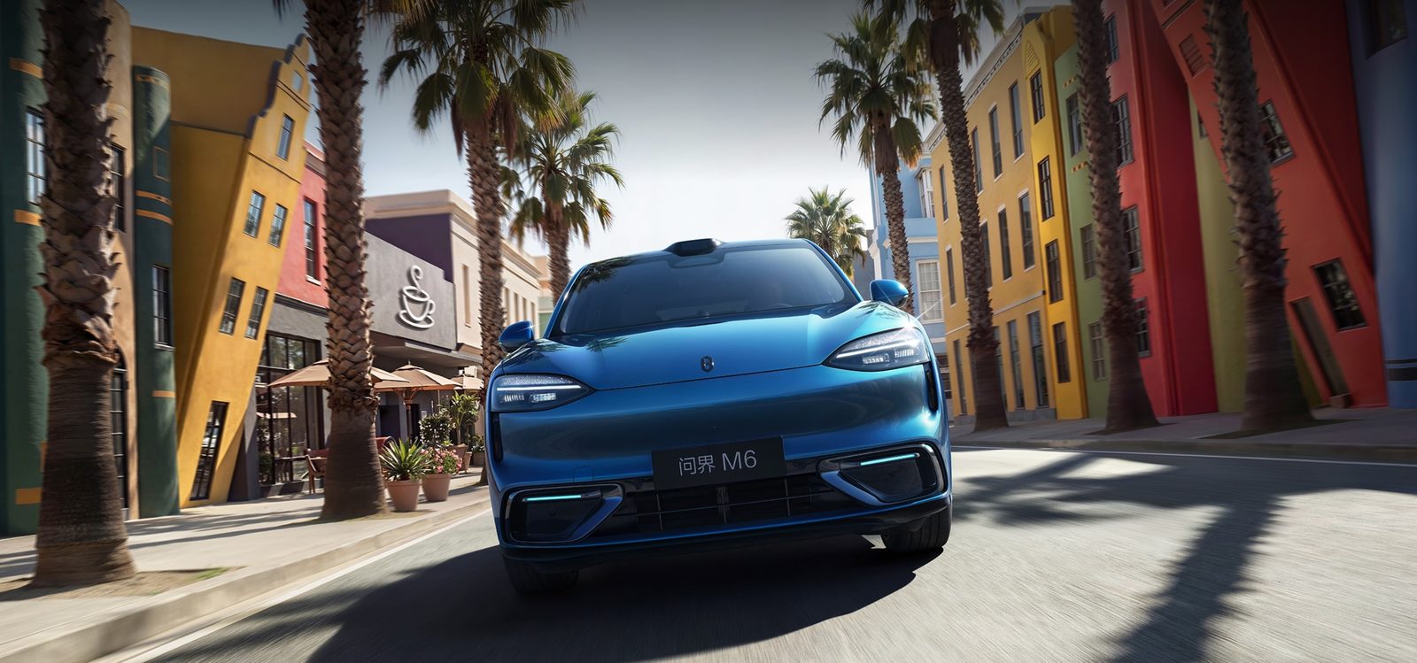 AITO M6 EREV 2026 — экстерьер, front city ads, рынок AITO M6 official family media / EV and EREV visual reference