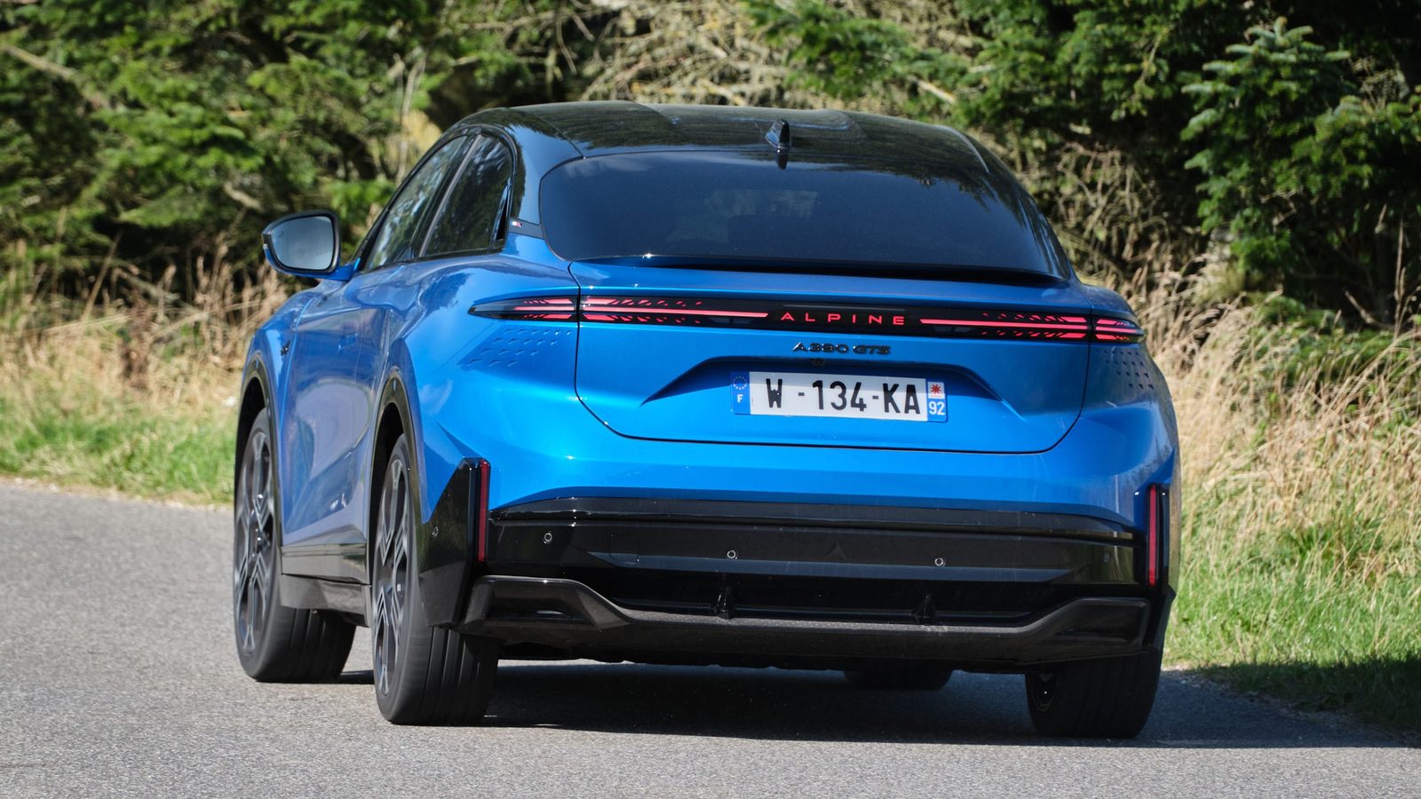 Alpine A390 2025 — экстерьер, вид сбоку, рынок Global / EV Query only