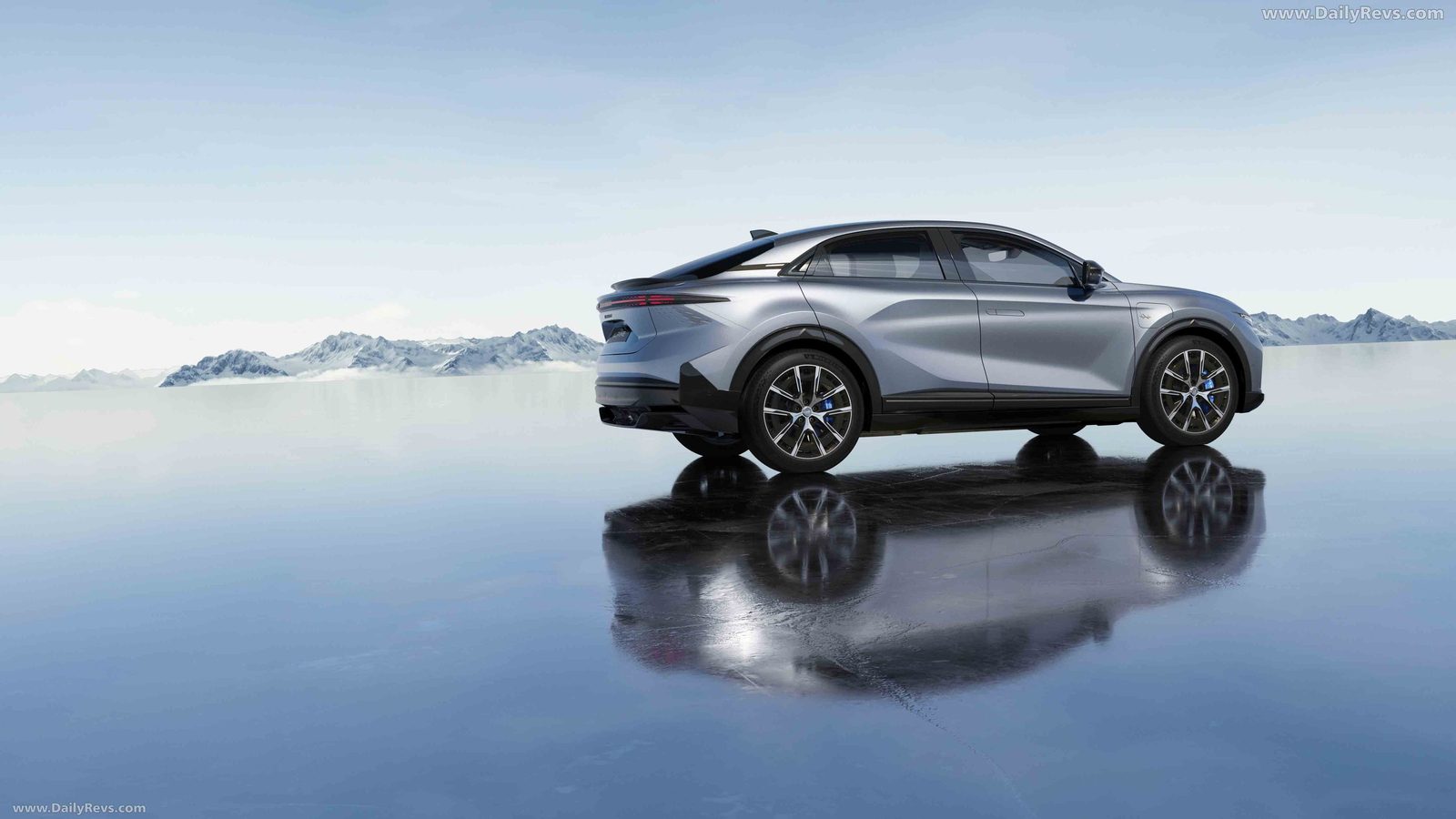 Alpine A390 2025 — экстерьер, вид сзади 3/4, рынок Global / EV Query only