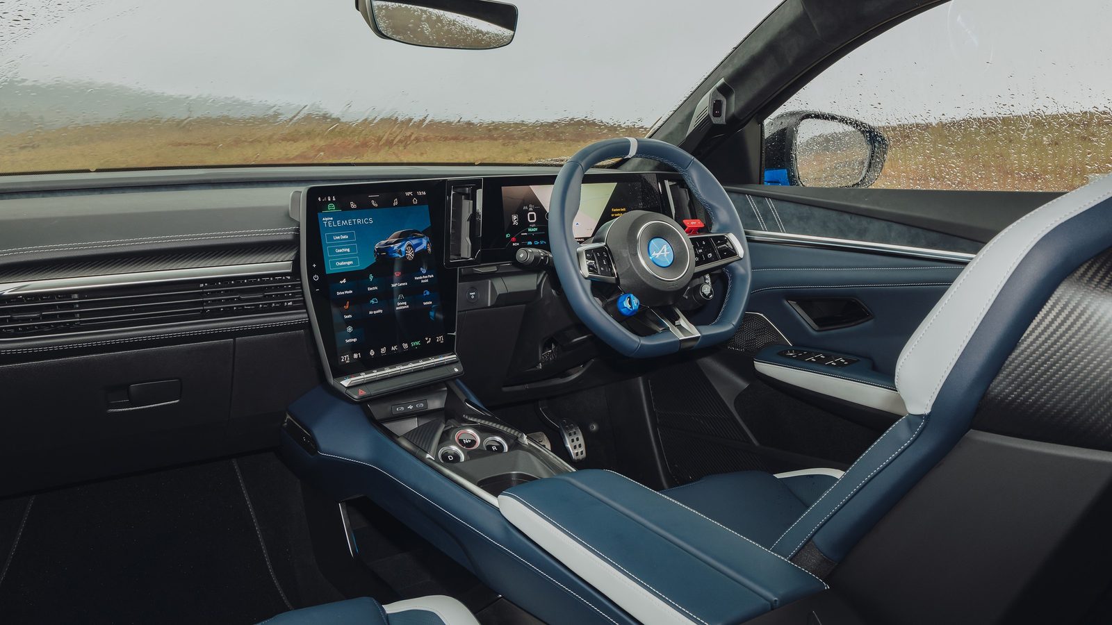 Alpine A390 2025 — интерьер, detail, рынок Global / EV Query only