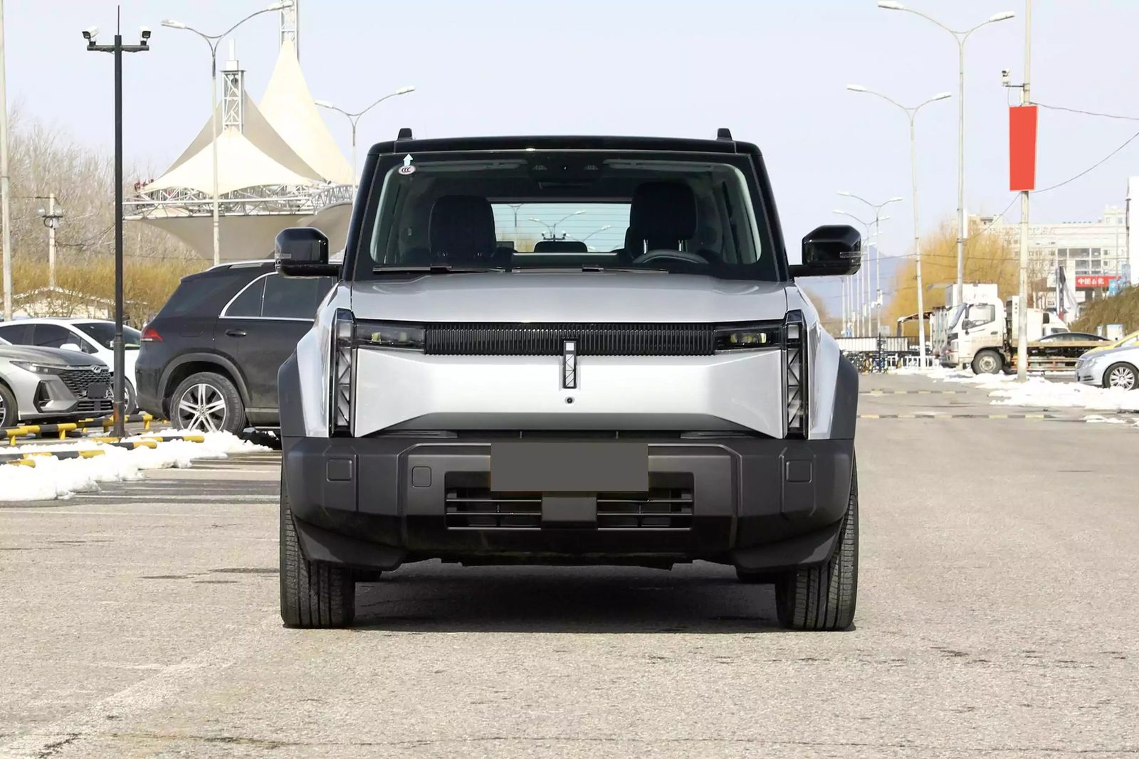 Chery Group iCar 03 / Fulwin X3 2024 — экстерьер, вид спереди, рынок internal_mvp