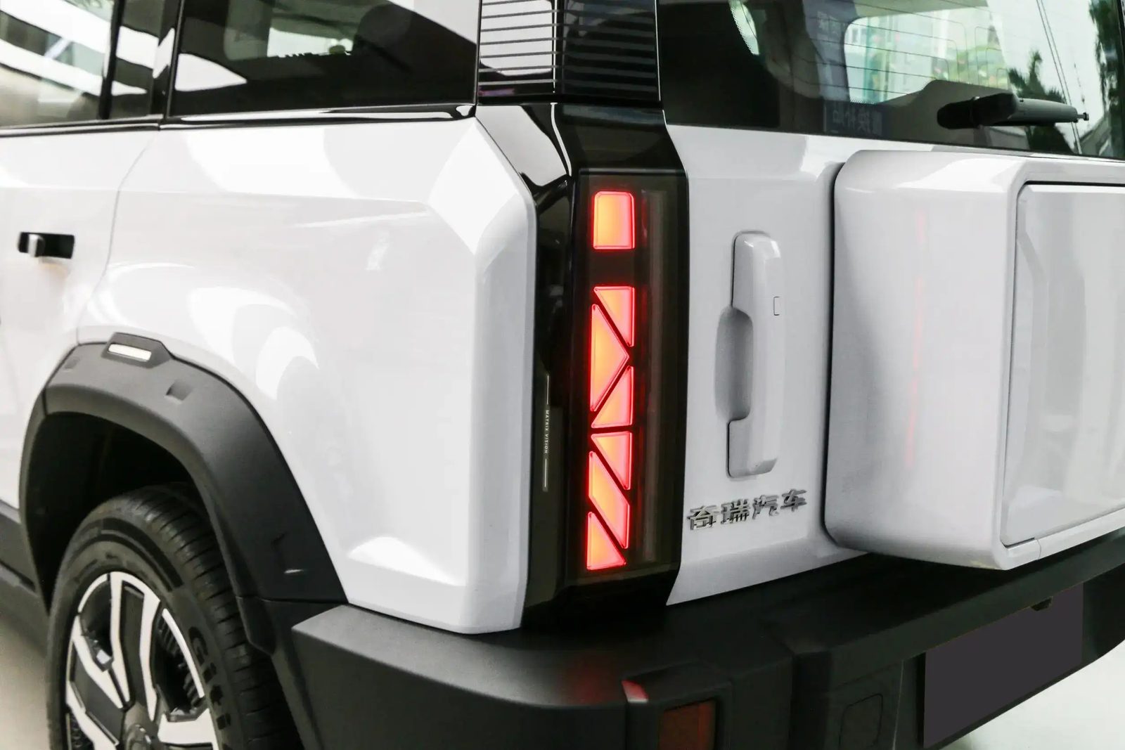 Chery Group iCar 03 / Fulwin X3 2024 — экстерьер, rear lamp detail, рынок internal_mvp