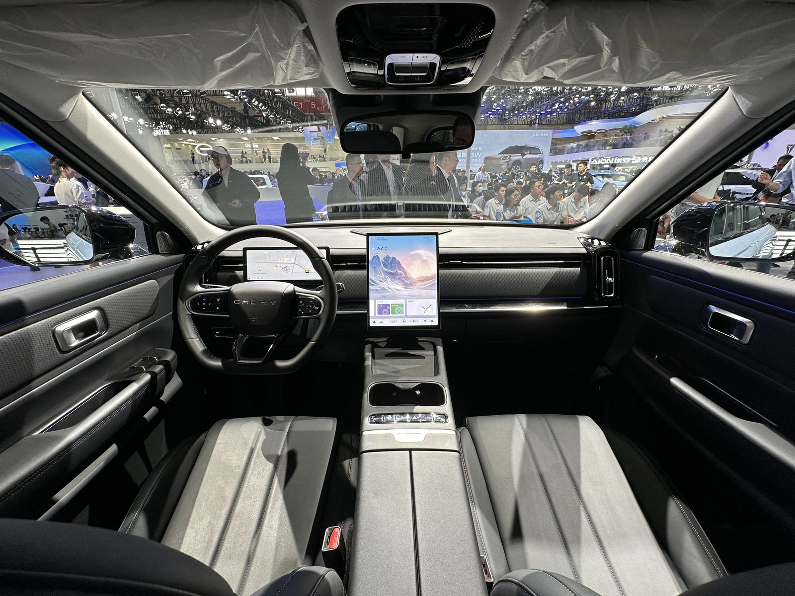 Chery Group Jaecoo J7 SHS / C-DM 2024 — главное фото модели, интерьер, передняя панель, рынок internal_mvp