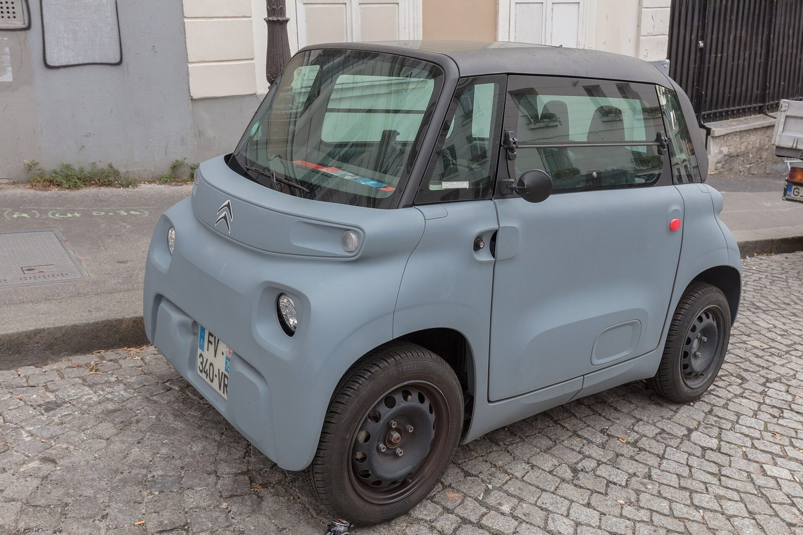 Citroen Ami 2020 — экстерьер, side context, рынок Europe public-rights reference