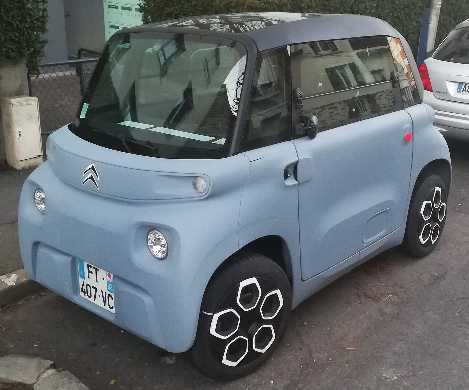 Citroen Ami 2020 — экстерьер, вид спереди, рынок Europe public-rights reference