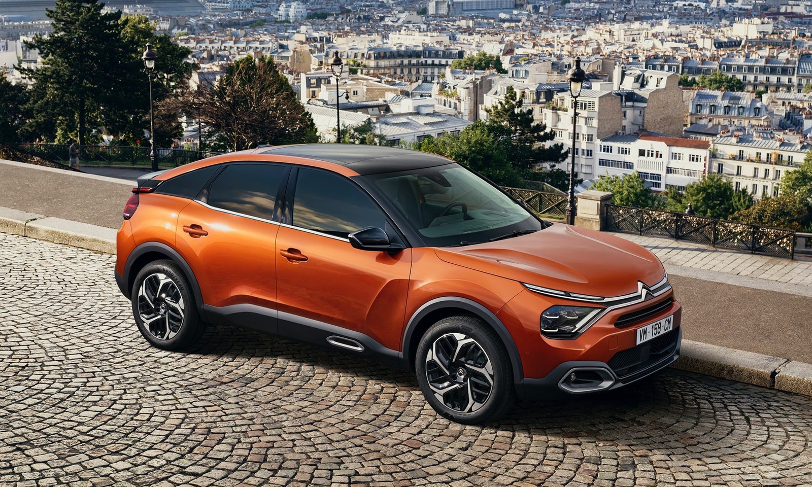 Citroen e-C4 2020 — экстерьер, вид сбоку, рынок internal_mvp