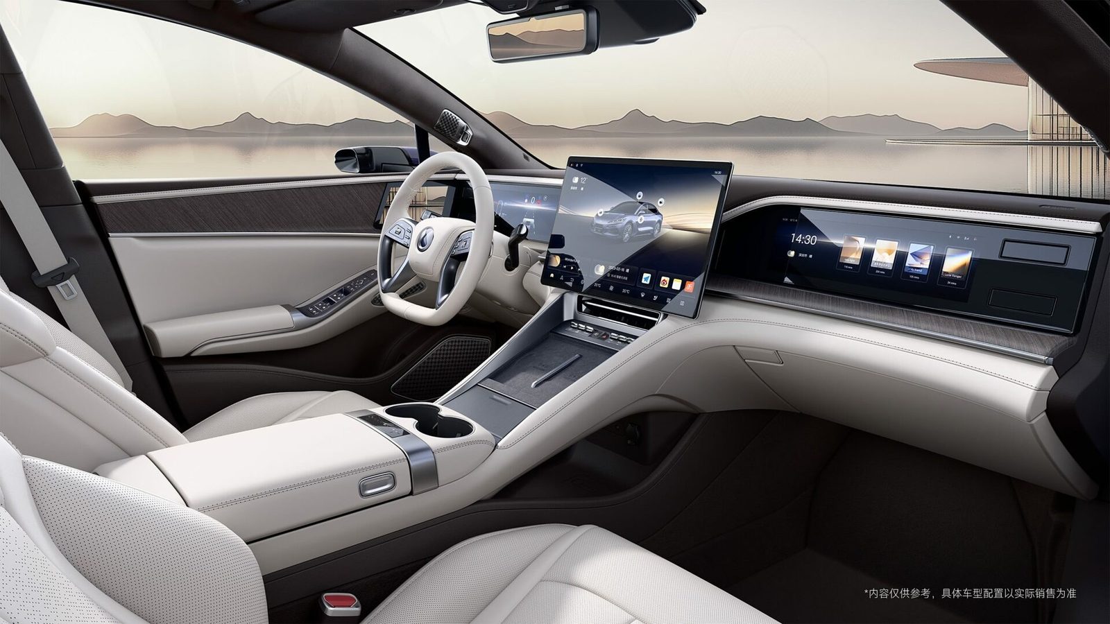 Denza Z9 PHEV 2024 — интерьер, второй ряд сидений, рынок internal_mvp