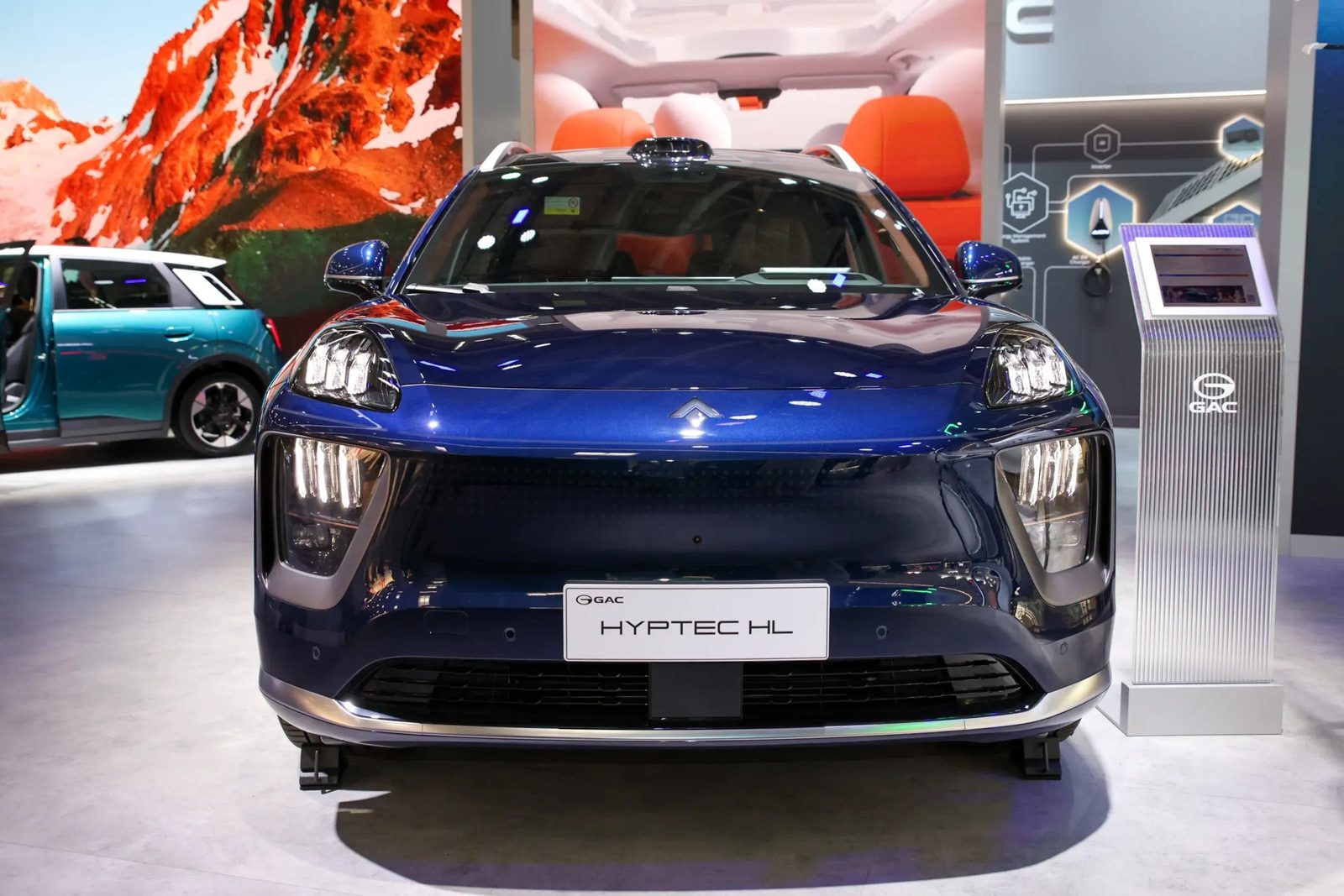 GAC Aion Hyptec HL / Hyper HL EREV 2025 — экстерьер, вид сбоку, рынок internal_mvp