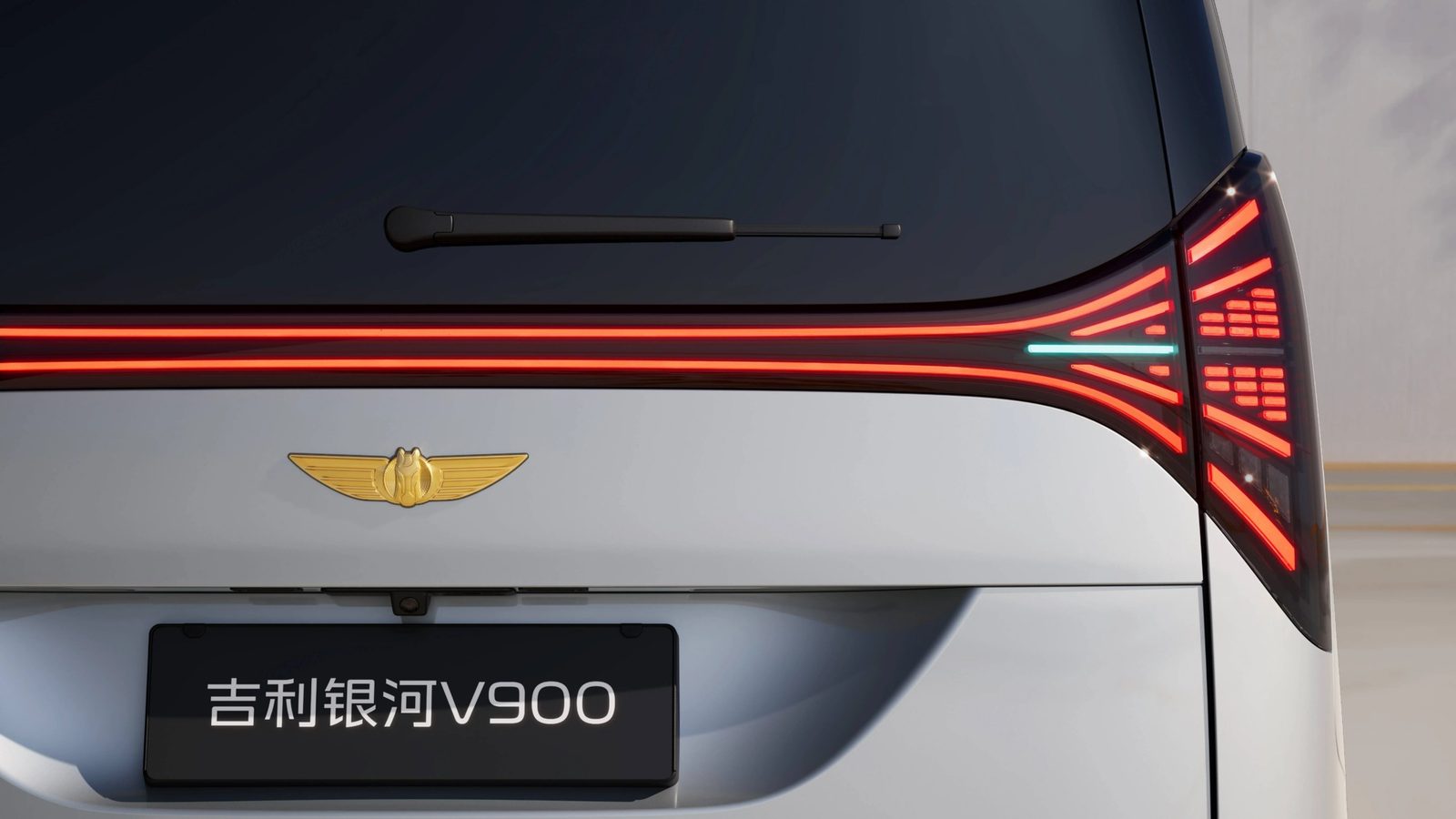 Geely Galaxy V900 2026 — экстерьер, rear lights, рынок internal_mvp
