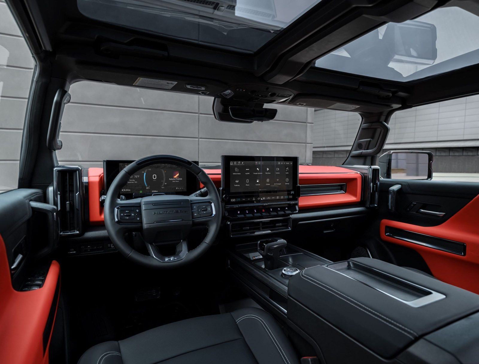 GMC Hummer EV Pickup 2022 — главное фото модели, интерьер, передняя панель, рынок internal_mvp