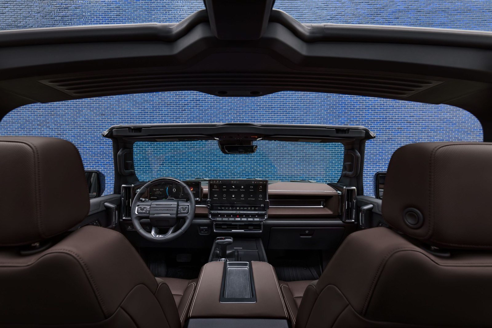 GMC Hummer EV Pickup 2022 — интерьер, второй ряд сидений, рынок internal_mvp