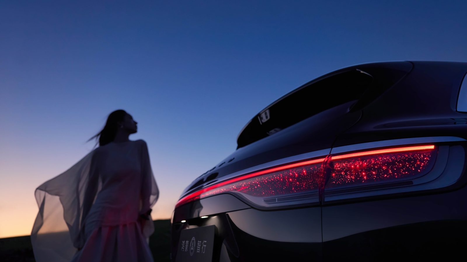 HIMA Stelato S9T EV 2026 — экстерьер, taillight detail, рынок China/import
