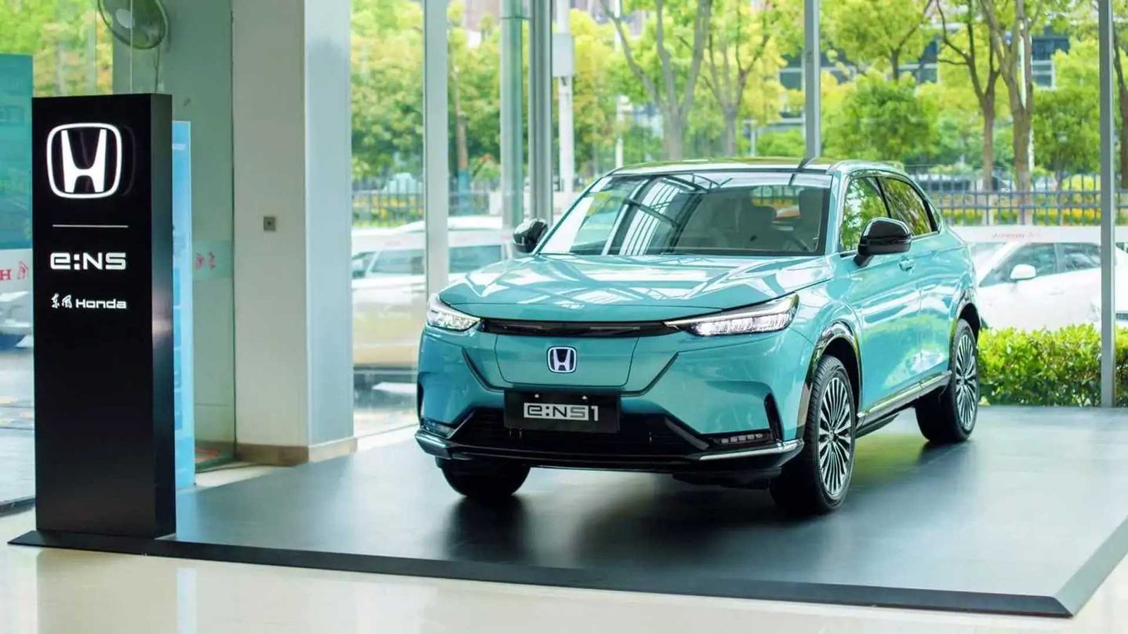 Honda e:NP1 / e:NS1 China 2022 — главное фото модели, экстерьер, вид сбоку, рынок internal_mvp