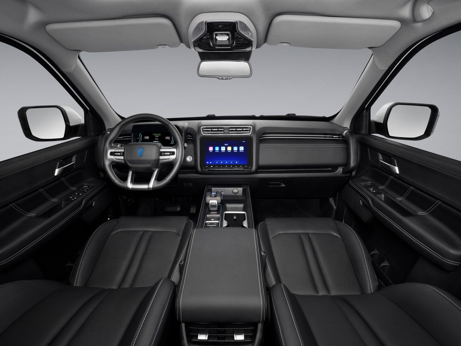 JMC Pickup Dadao PHEV / Grand Avenue PHEV 2026 — интерьер, передняя панель, рынок China