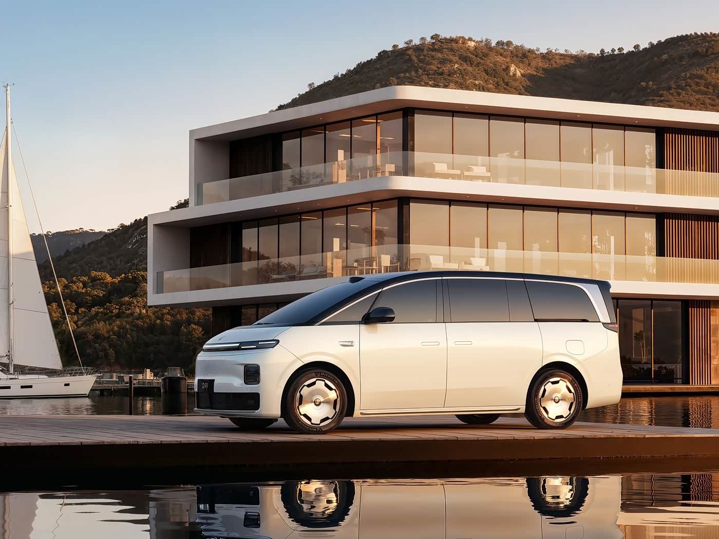 Leapmotor D99 MPV 2025 — экстерьер, side profile, рынок internal_mvp
