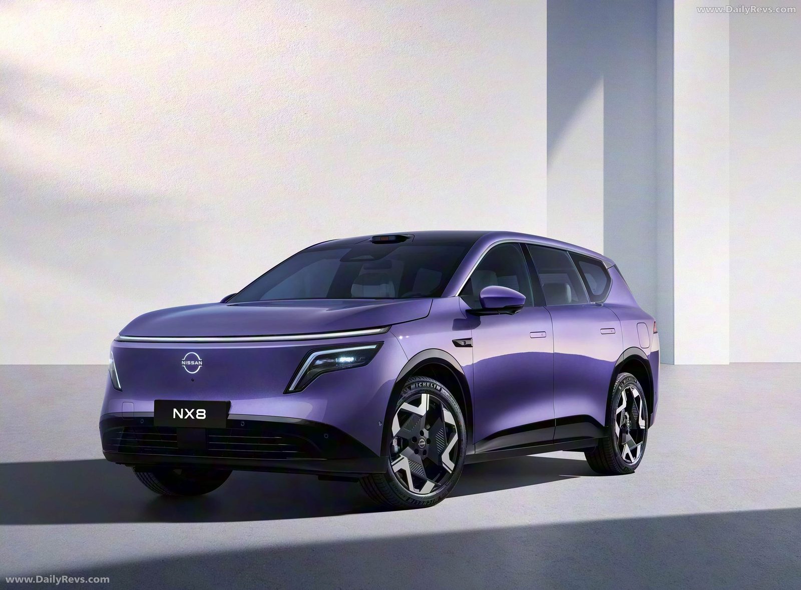 Nissan Dongfeng Nissan NX8 EREV 2026 — экстерьер, вид сбоку, рынок internal_mvp