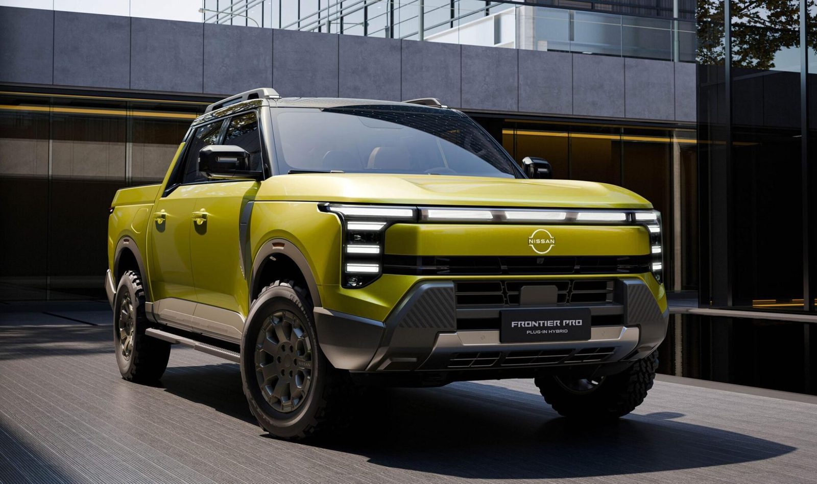 Nissan Zhengzhou Nissan Frontier Pro PHEV 2026 — экстерьер, вид сбоку, рынок internal_mvp