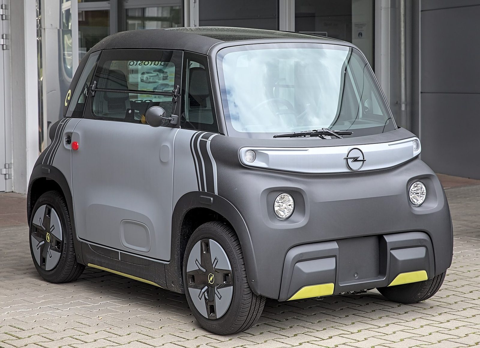 Opel / Vauxhall Rocks Electric 2021 — экстерьер, вид сзади 3/4, рынок Europe public-rights reference