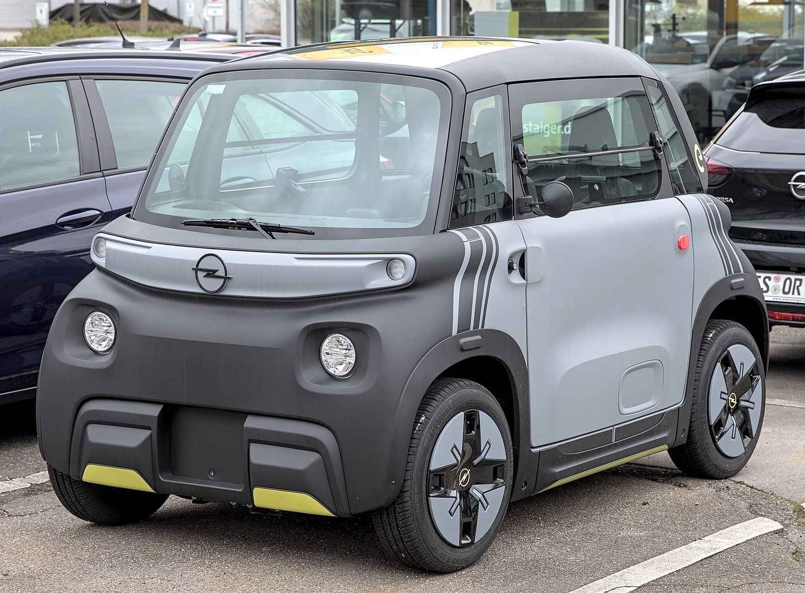 Opel / Vauxhall Rocks Electric 2021 — экстерьер, вид сбоку, рынок Europe public-rights reference