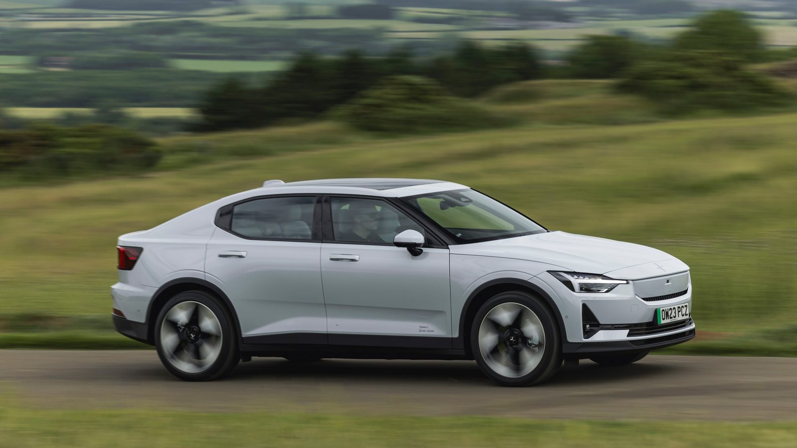 Polestar 2 2020 — экстерьер, вид сбоку, рынок internal_mvp