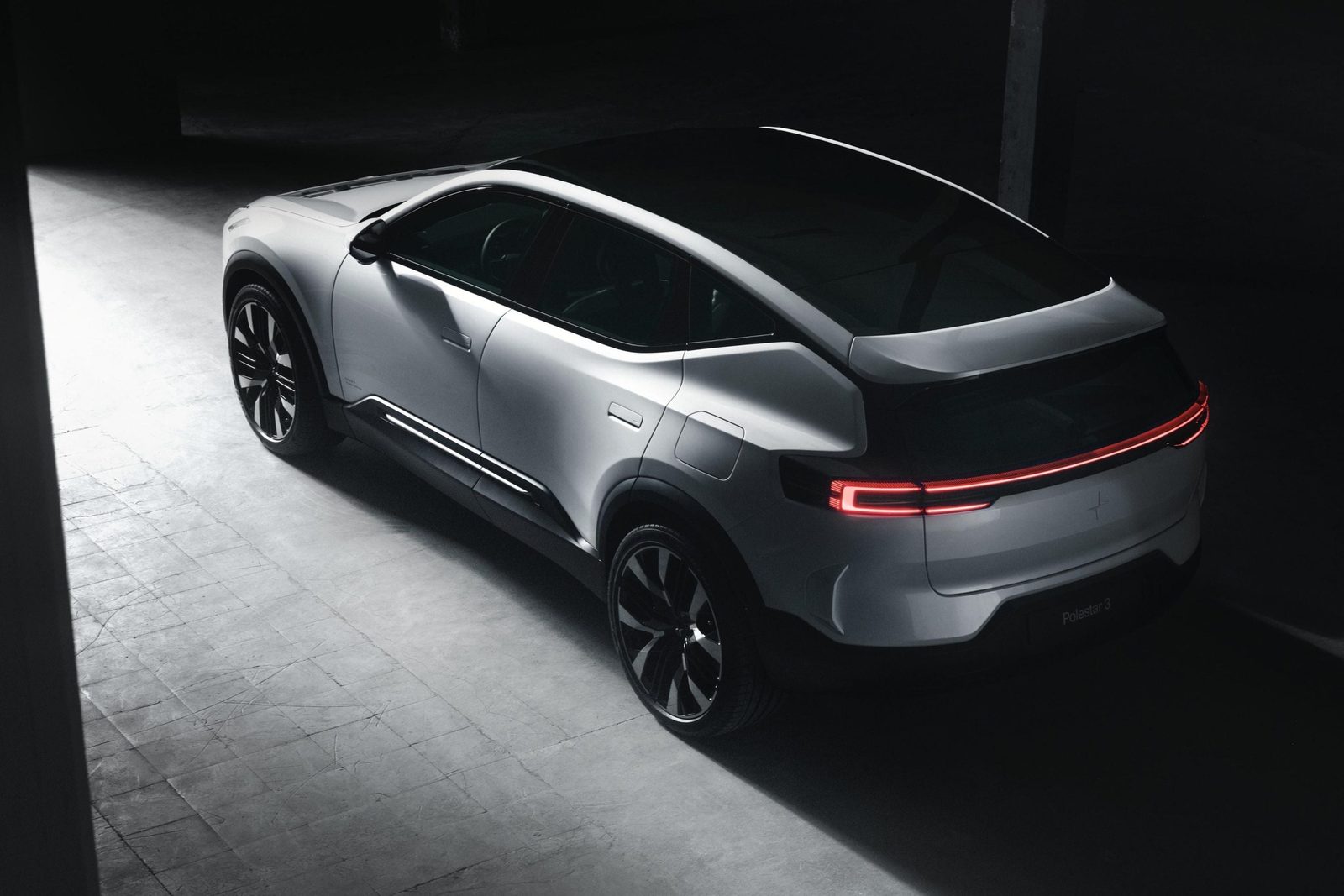 Polestar 3 2024 — экстерьер, вид сбоку, рынок internal_mvp