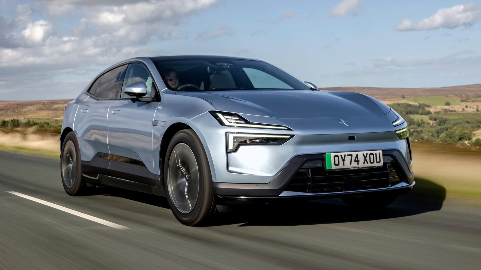 Polestar 4 2024 — экстерьер, вид сбоку, рынок internal_mvp