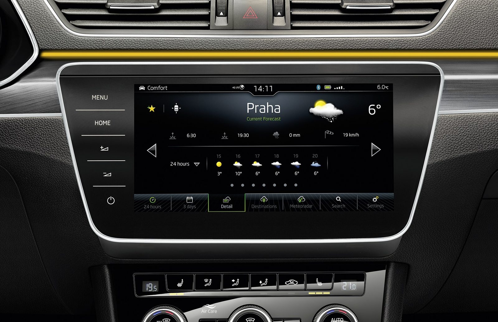 Škoda Superb iV 2024 — главное фото модели, интерьер, infotainment, рынок internal_mvp