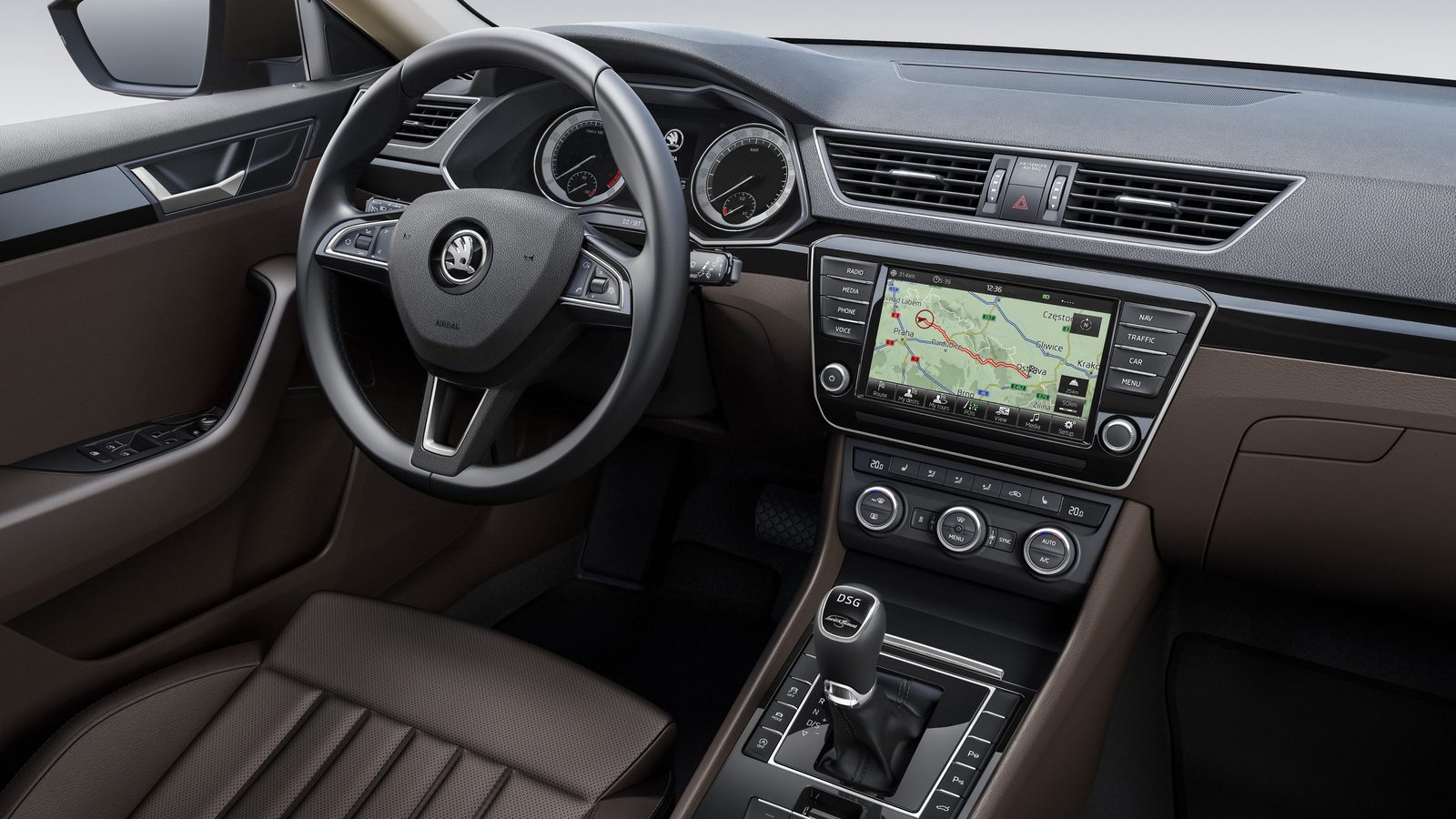 Škoda Superb iV 2024 — интерьер, второй ряд сидений, рынок internal_mvp
