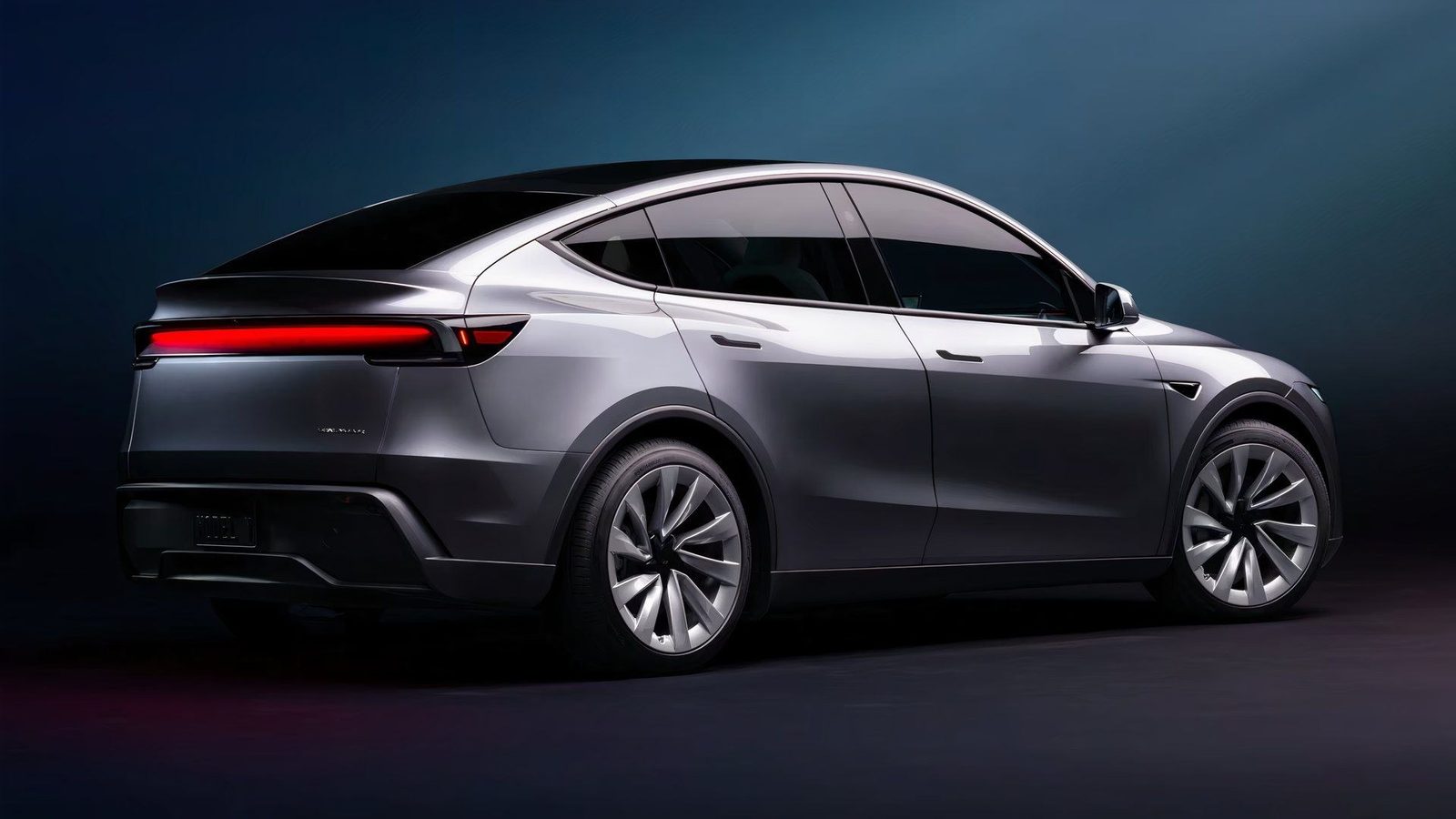 Tesla Model Y US 2025 — экстерьер, вид сбоку, рынок US / global Model Y visual proxy