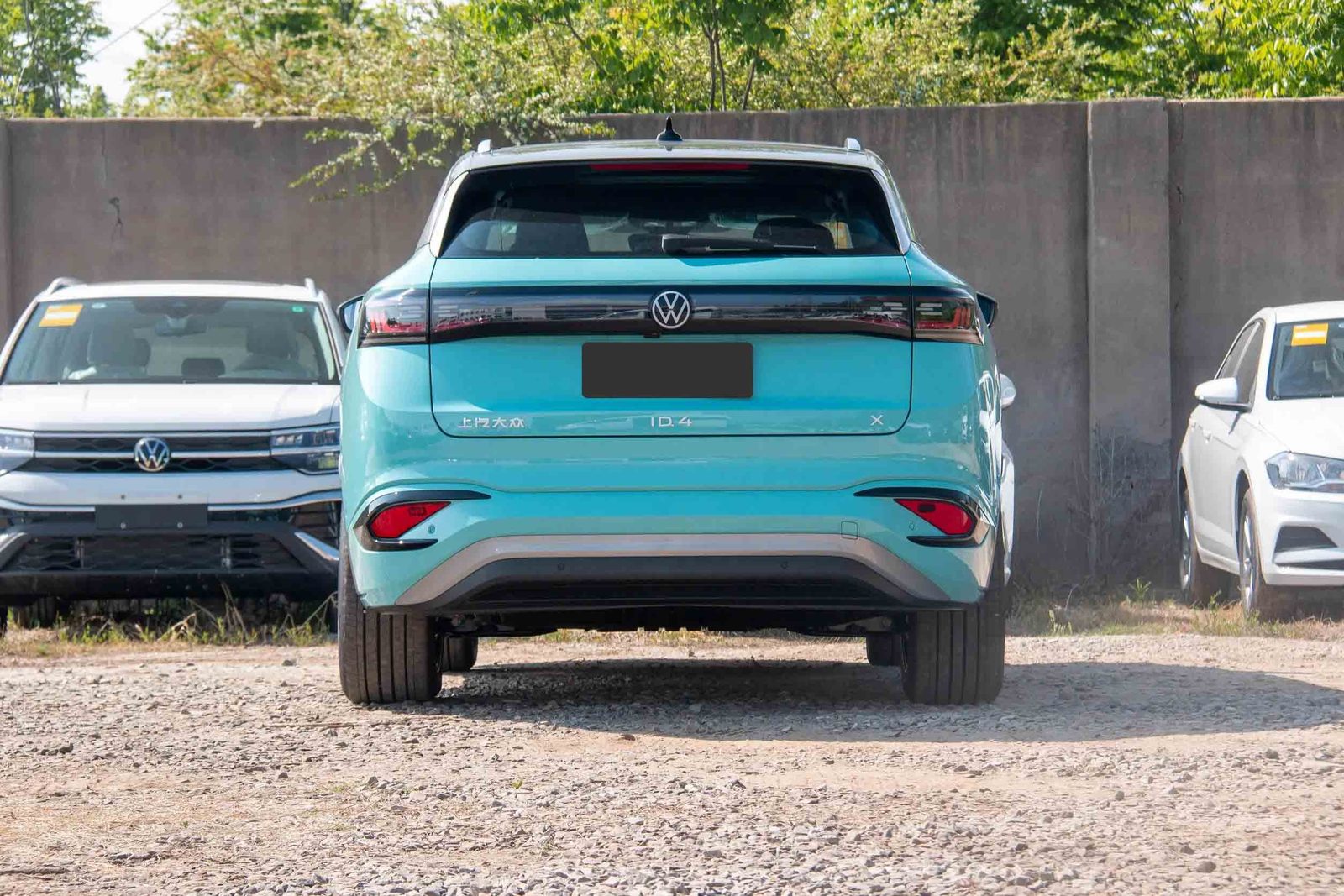 Volkswagen ID.4 X China 2025 — экстерьер, вид сзади, рынок internal_mvp
