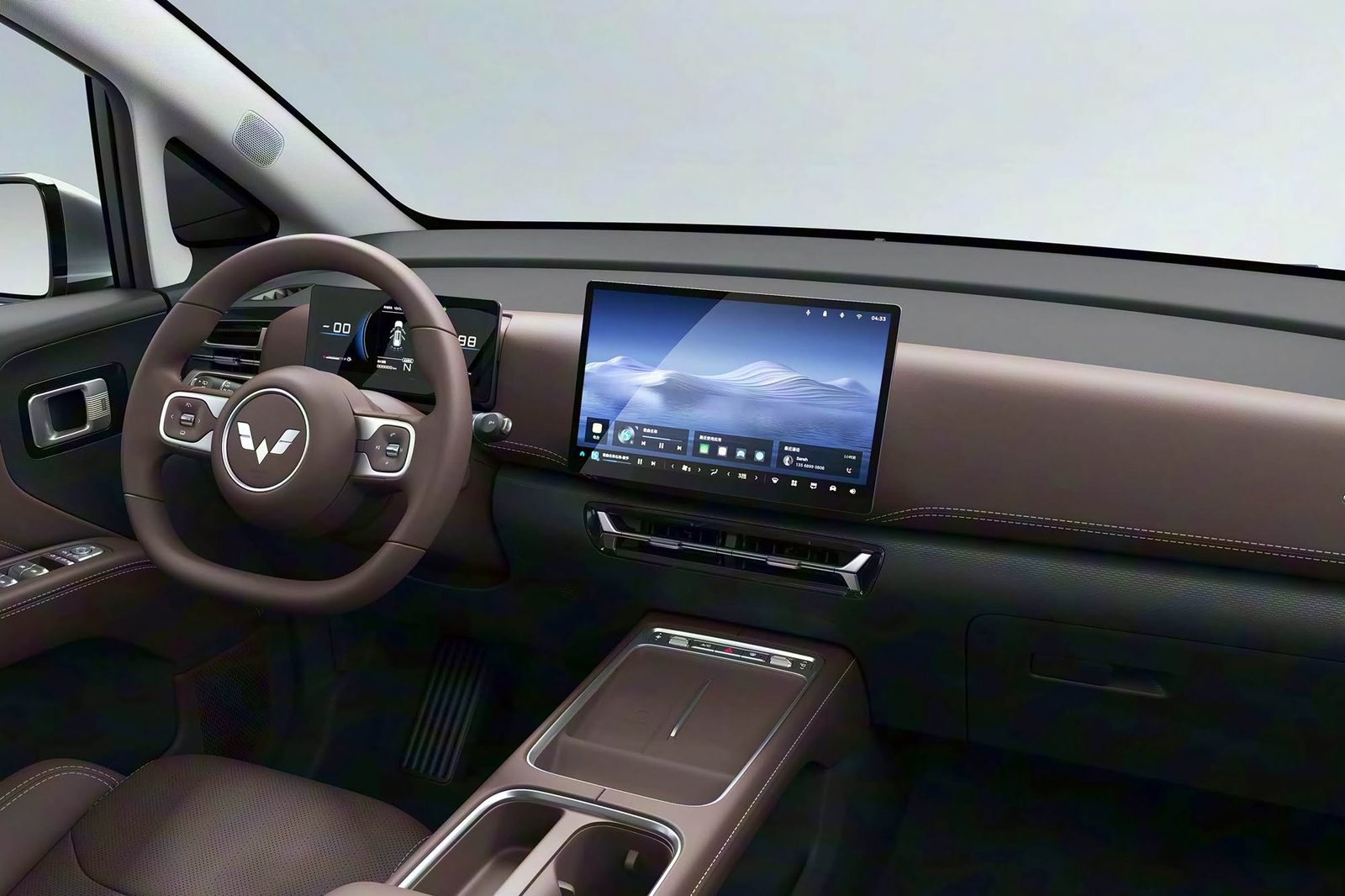 Wuling Starlight S EV 2024 — главное фото модели, интерьер, передняя панель, рынок internal_mvp